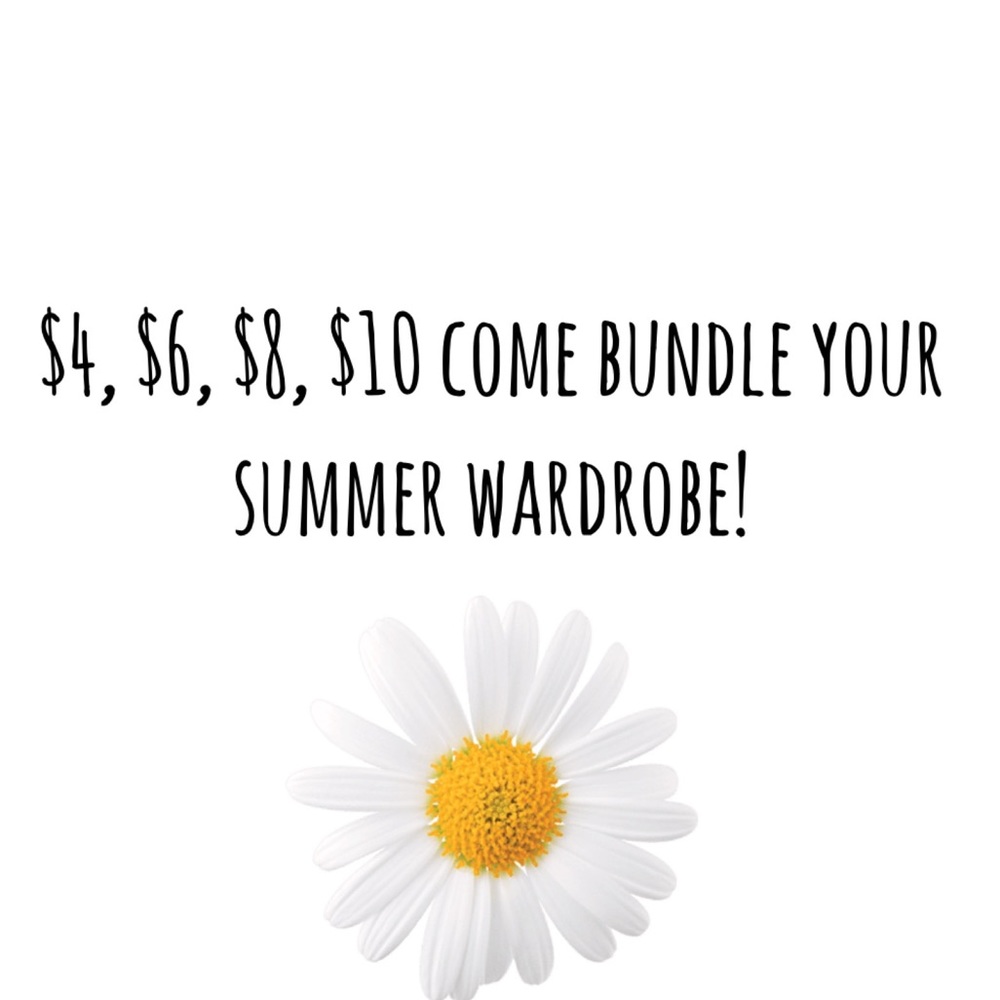 Come bundle for discounts!